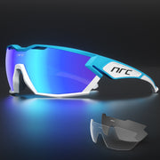 NRC P-Ride Photochromic Glasses man Mountain Bike Sport Cycling Sunglasses MTB