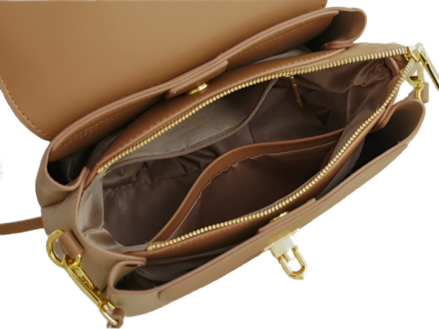 High Stylish Woman All-Match Fancy Soft Leather Shoulder Handbag