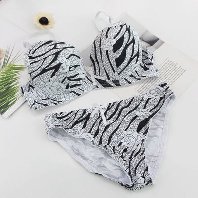 Conjunto de sujetadores push-up sin costuras, lencería decorativa con lentejuelas sexy, sin aros ajustados